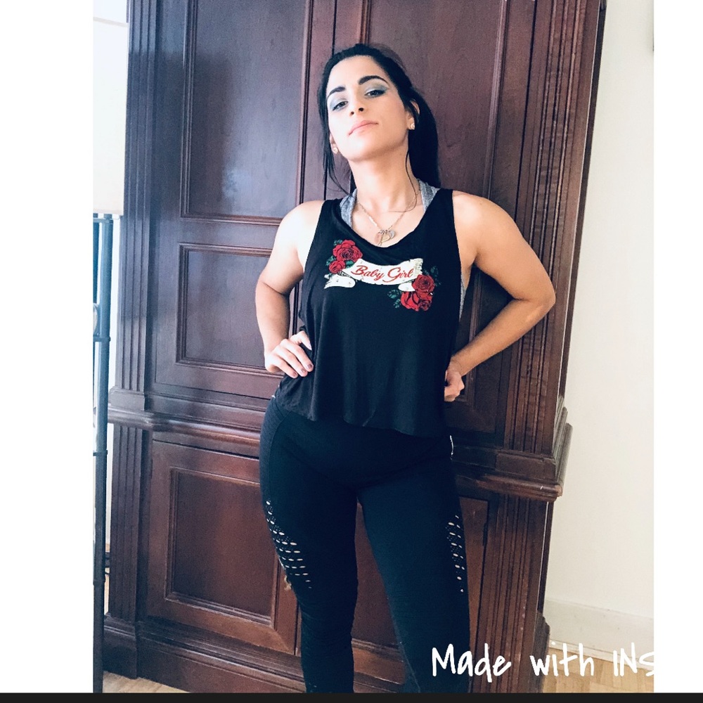 Graphic baby girl tank top - Picture 1 of 6